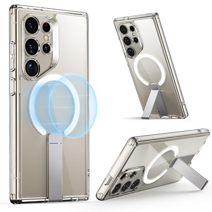 Θήκη MagSafe για Samsung Galaxy S24 Ultra S928, ESR, Boost Flickstand, Διάφανη