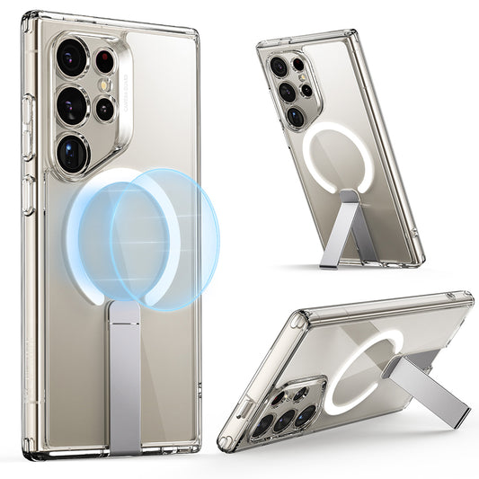 Θήκη MagSafe για Samsung Galaxy S24 Ultra S928, ESR, Boost Flickstand, Διάφανη
