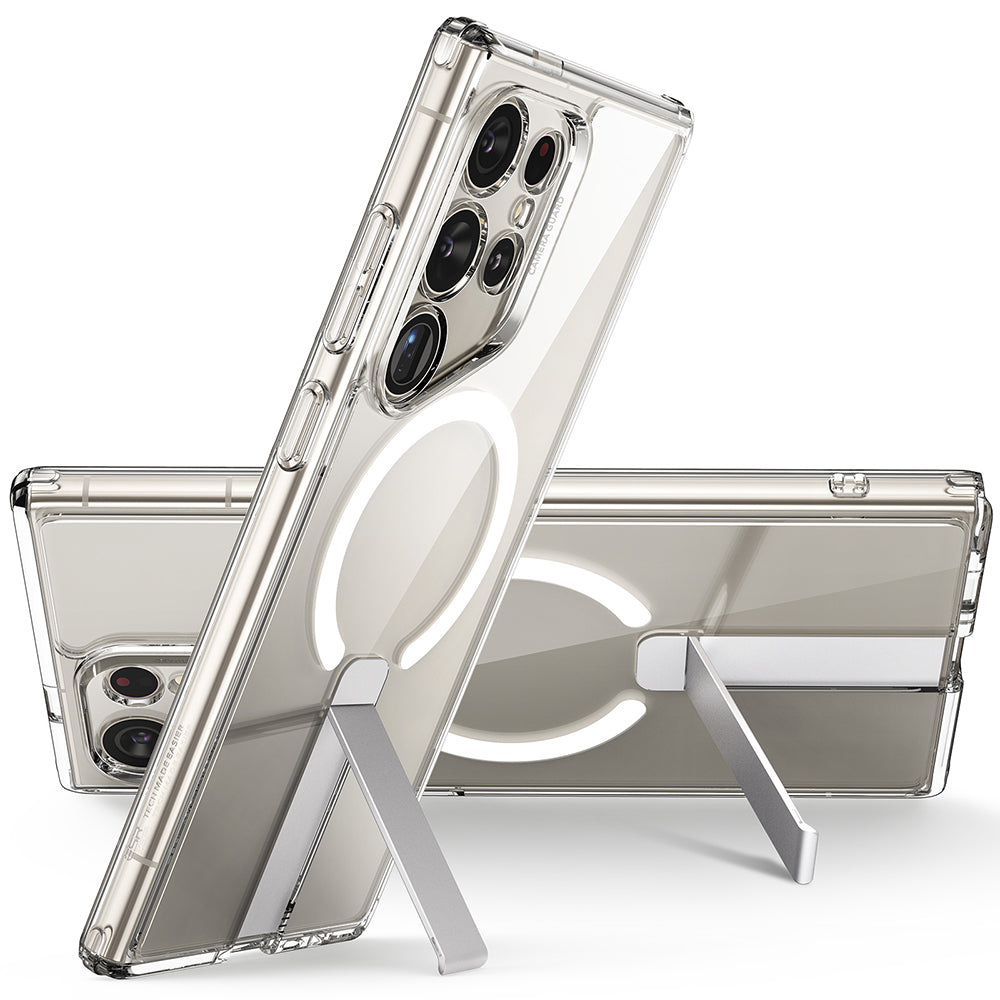 Θήκη MagSafe για Samsung Galaxy S24 Ultra S928, ESR, Boost Flickstand, Διάφανη