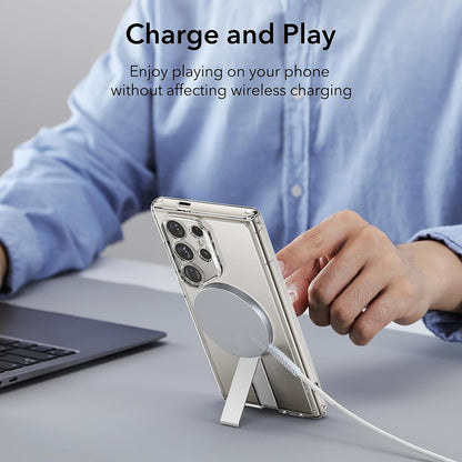 Θήκη MagSafe για Samsung Galaxy S24 Ultra S928, ESR, Boost Flickstand, Διάφανη