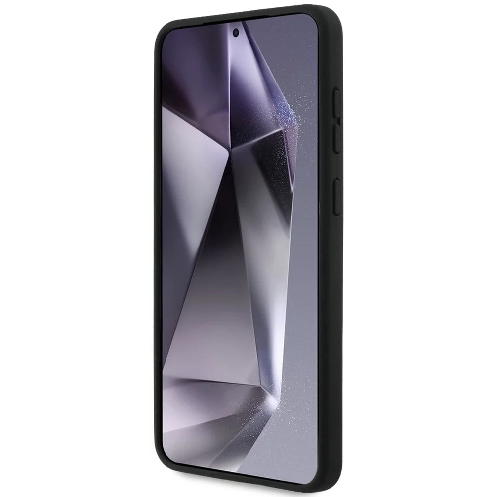 Θήκη MagSafe για Samsung Galaxy S25 Edge S937, Karl Lagerfeld, Silicone Double Heads, Μαύρη