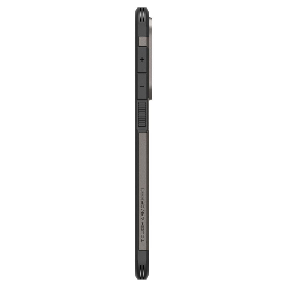 Θήκη MagSafe για Samsung Galaxy S25 Edge S937, Spigen, Tough Armor, Γκρι ACS09423