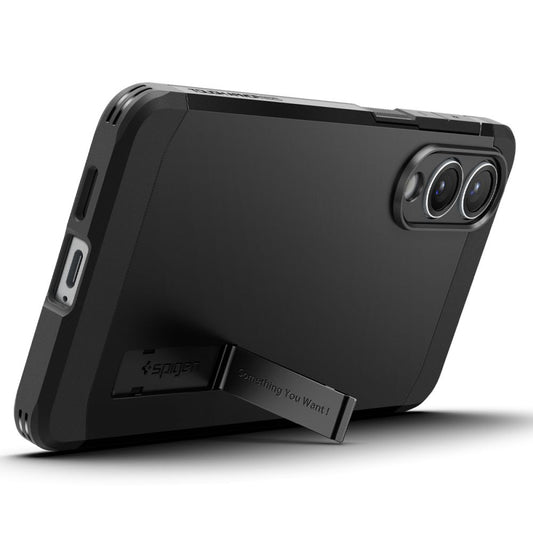 Θήκη MagSafe για Samsung Galaxy S25 Edge S937, Spigen, Tough Armor, Μαύρη ACS09422
