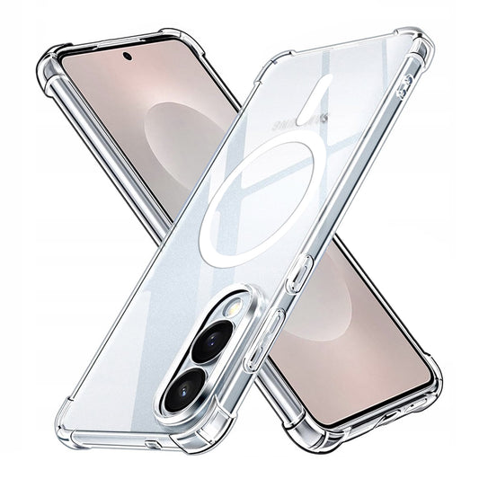 Θήκη MagSafe για Samsung Galaxy S25 Edge S937, Techsuit, Ανθεκτική σε Κρούσεις, Διαφανής