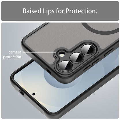 Θήκη MagSafe για Samsung Galaxy S25 FE, Techsuit, HaloFrost II, Μαύρο
