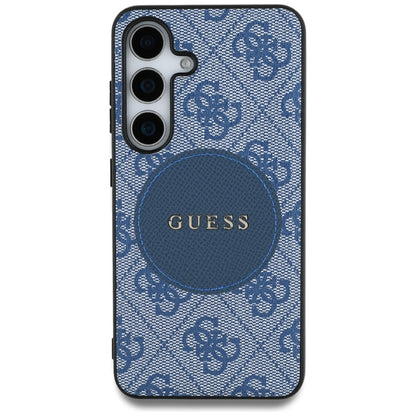 Θήκη MagSafe για Samsung Galaxy S25+ S936, Guess, 4G Circle Classic Logo, Μπλε