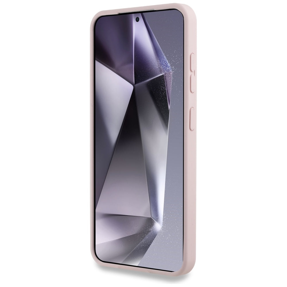 Θήκη MagSafe για Samsung Galaxy S25+ S936, Karl Lagerfeld, Silicone Double Heads, Ροζ