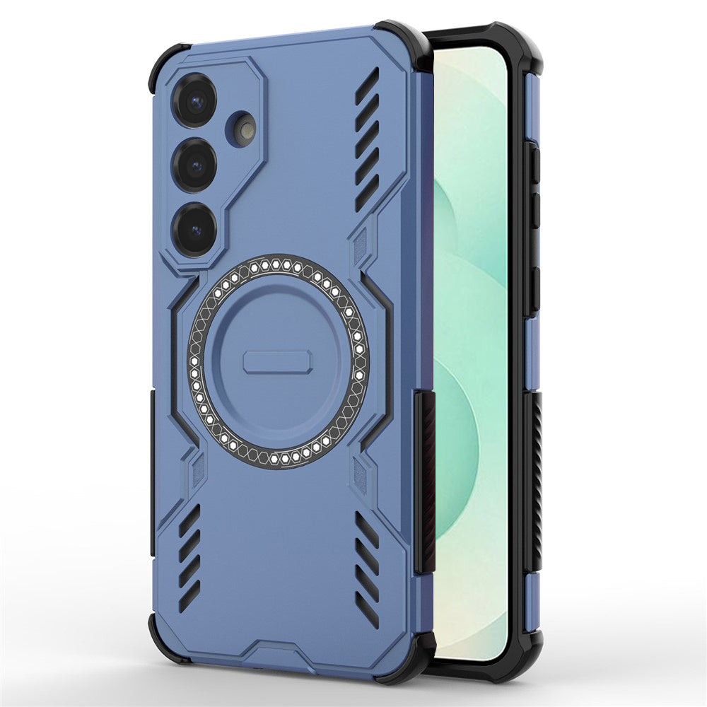 Θήκη MagSafe για Samsung Galaxy S25+ S936, Techsuit, ArmorMag, Μπλε