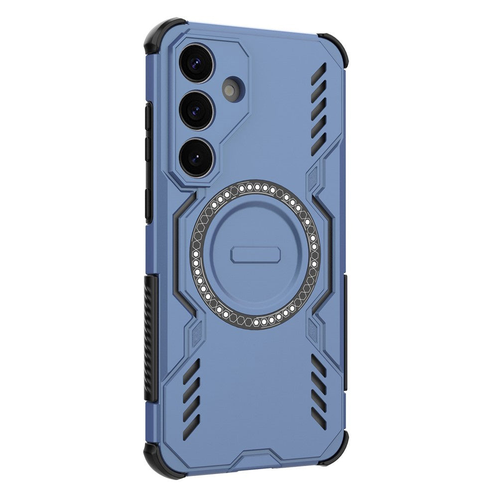Θήκη MagSafe για Samsung Galaxy S25+ S936, Techsuit, ArmorMag, Μπλε