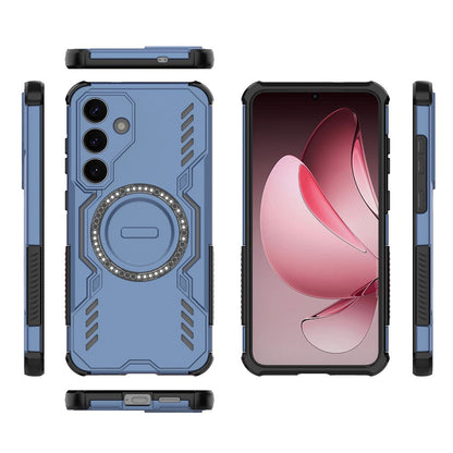 Θήκη MagSafe για Samsung Galaxy S25+ S936, Techsuit, ArmorMag, Μπλε