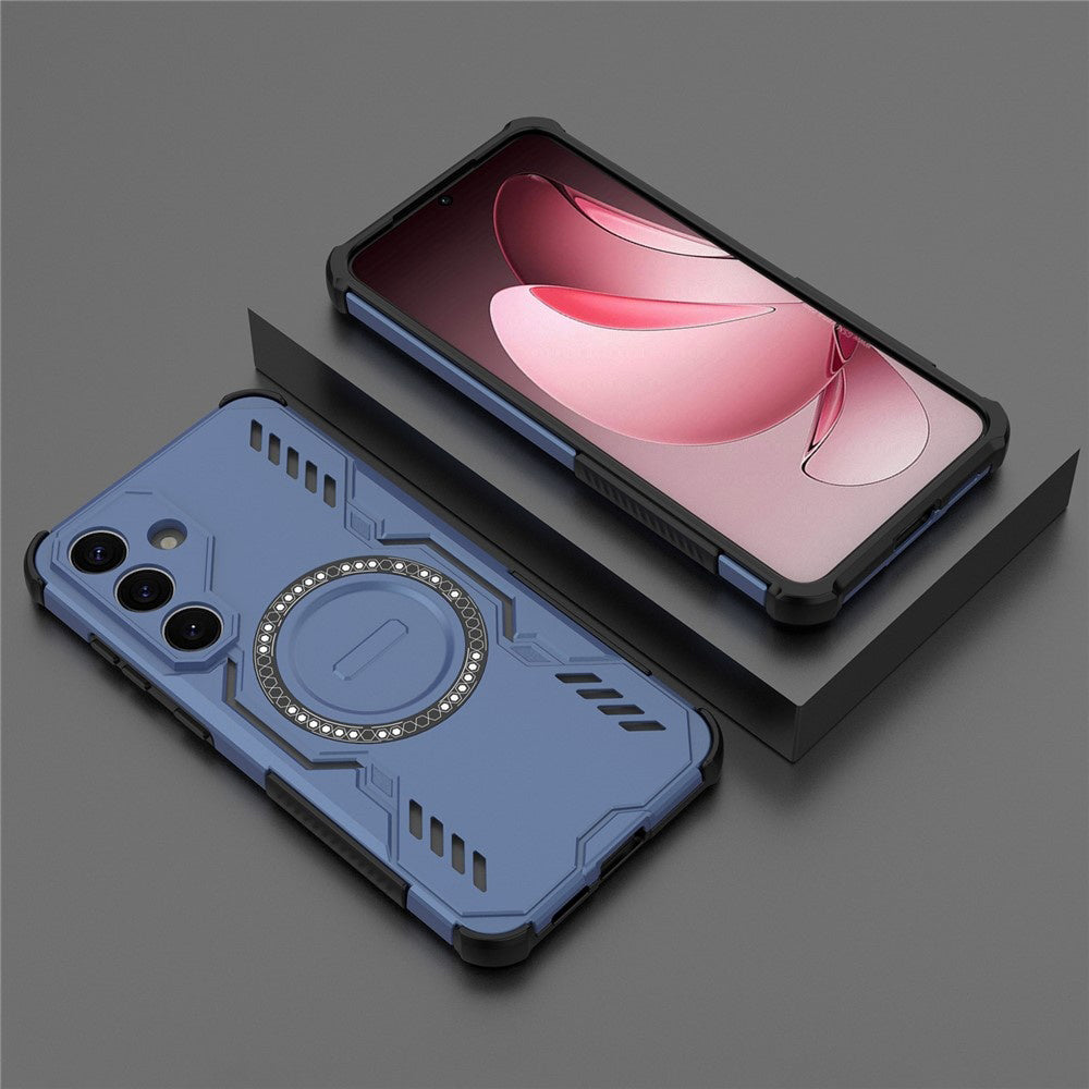 Θήκη MagSafe για Samsung Galaxy S25+ S936, Techsuit, ArmorMag, Μπλε