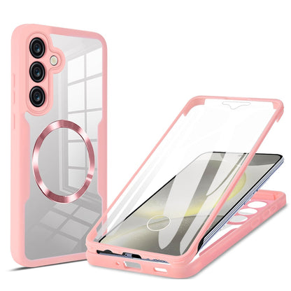 Θήκη MagSafe για Samsung Galaxy S25+ S936, Techsuit, ColorVerse 360, Ροζ
