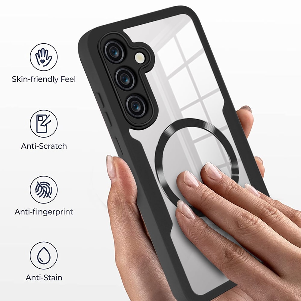 Θήκη MagSafe για Samsung Galaxy S25+ S936, Techsuit, ColorVerse 360, Ροζ