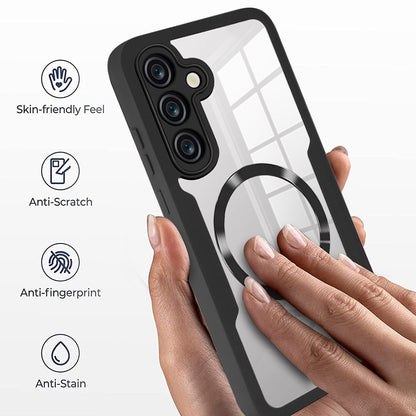 Θήκη MagSafe για Samsung Galaxy S25+ S936, Techsuit, ColorVerse 360, Ροζ