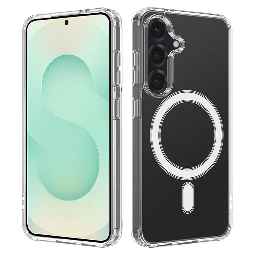 MagSafe Case for Samsung Galaxy S25+ S936, Techsuit, Pro, Transparent