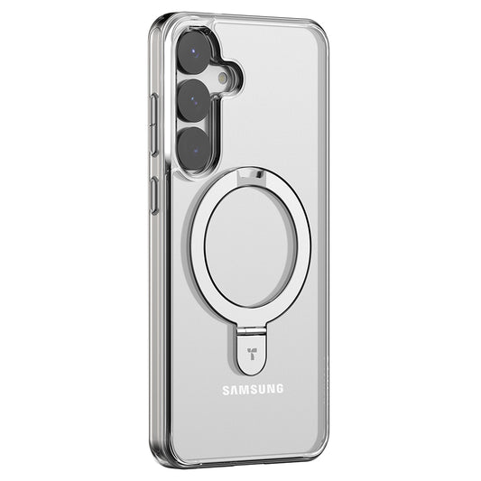 Θήκη MagSafe για Samsung Galaxy S25+ S936, Torras, Ostand, Διαφανής