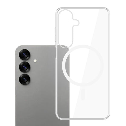 Θήκη MagSafe για Samsung Galaxy S25 S931, 3MK, Clear MagCase, Διαφανής