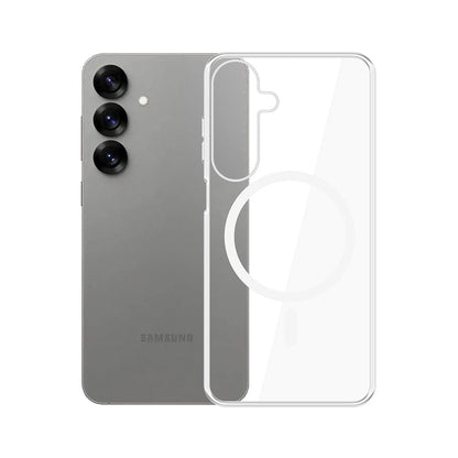 Θήκη MagSafe για Samsung Galaxy S25 S931, 3MK, Clear MagCase, Διαφανής