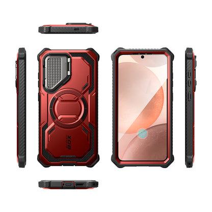 Θήκη MagSafe για Samsung Galaxy S25 S931, i-Blason, ArmorBox, Κόκκινη