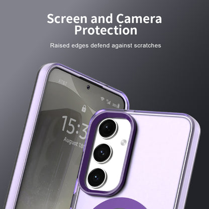 Θήκη MagSafe για Samsung Galaxy S25 S931 / S24 S921, Techsuit, CandyCase, Μωβ