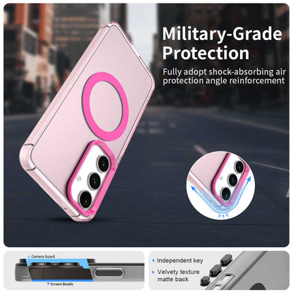 Θήκη MagSafe για Samsung Galaxy S25 S931 / S24 S921, Techsuit, CandyCase, Ροζ