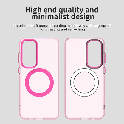 Θήκη MagSafe για Samsung Galaxy S25 S931 / S24 S921, Techsuit, CandyCase, Ροζ