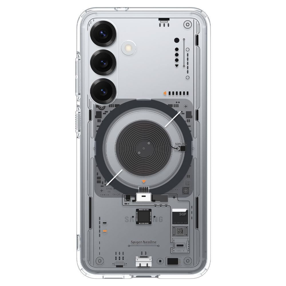 Θήκη MagSafe για Samsung Galaxy S25 S931, Spigen, Ultra Hybrid Neo One, Διάφανη