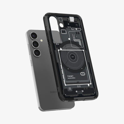 Θήκη MagSafe για Samsung Galaxy S25 S931, Spigen, Ultra Hybrid Zero One, Μαύρη ACS09003