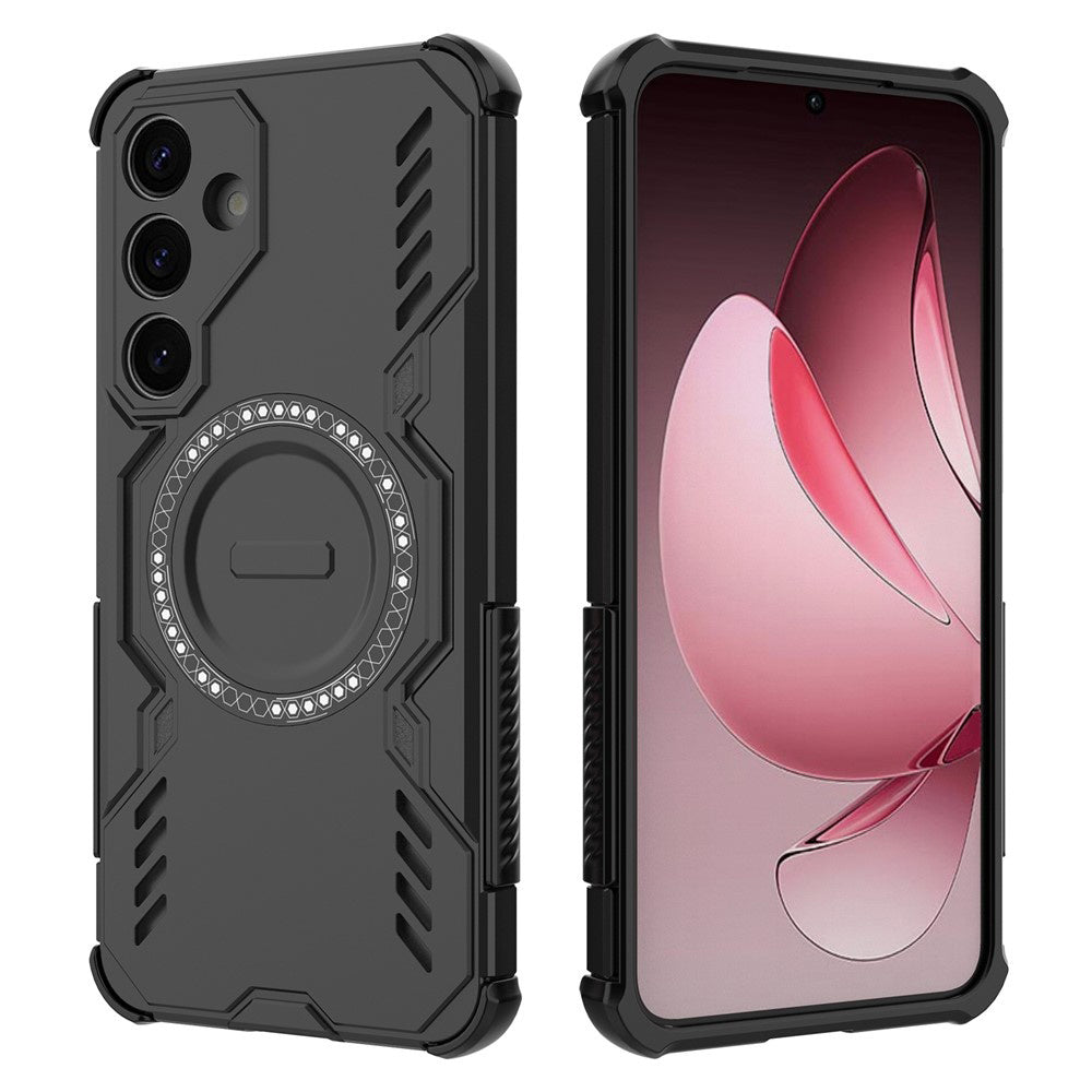 Θήκη MagSafe για Samsung Galaxy S25 S931, Techsuit, ArmorMag, Μαύρο