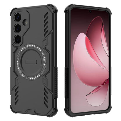 Θήκη MagSafe για Samsung Galaxy S25 S931, Techsuit, ArmorMag, Μαύρο