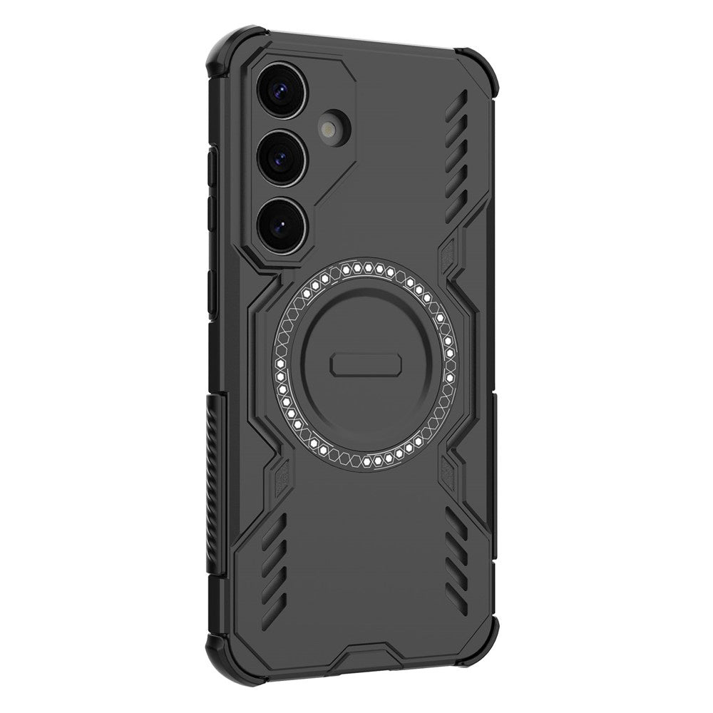 Θήκη MagSafe για Samsung Galaxy S25 S931, Techsuit, ArmorMag, Μαύρο