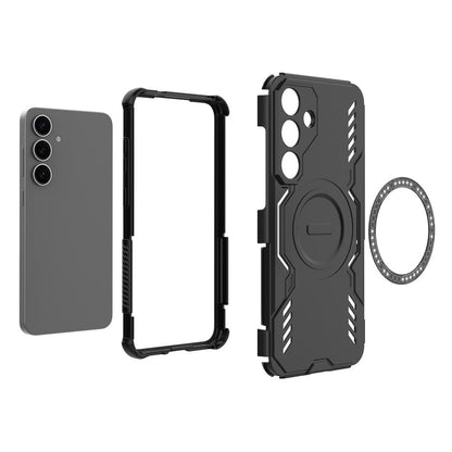 Θήκη MagSafe για Samsung Galaxy S25 S931, Techsuit, ArmorMag, Μαύρο