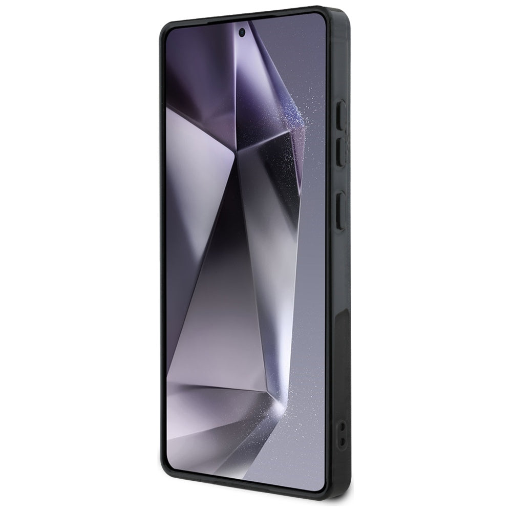 Θήκη MagSafe για Samsung Galaxy S25 Ultra S938, Guess, IML Peony On 4G Background, Μαύρη