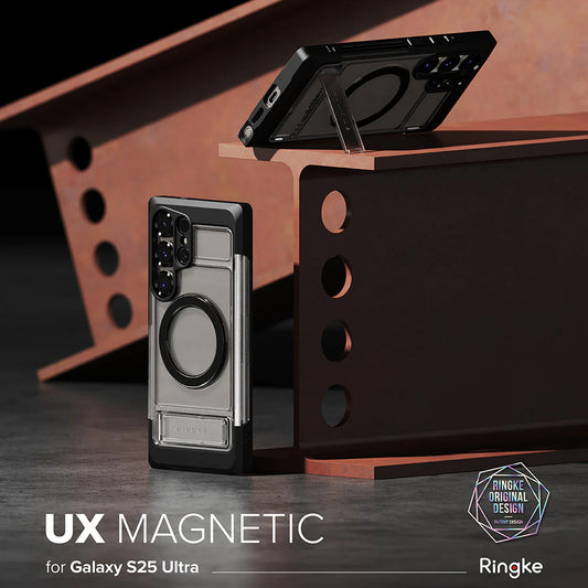 Θήκη MagSafe για Samsung Galaxy S25 Ultra S938, Ringke, UX, Διάφανη