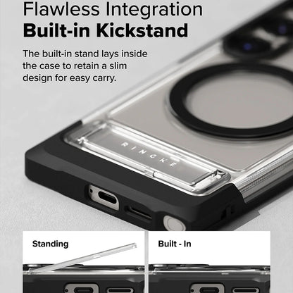 Θήκη MagSafe για Samsung Galaxy S25 Ultra S938, Ringke, UX, Διάφανη