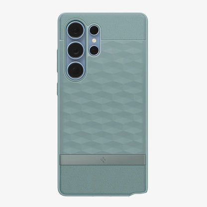 MagSafe Case for Samsung Galaxy S25 Ultra S938, Spigen, Caseology Parallax, Green ACS09053
