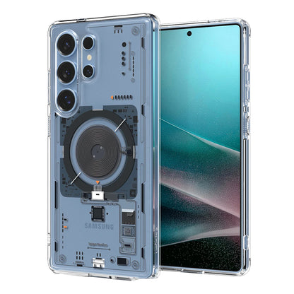 Θήκη MagSafe για Samsung Galaxy S25 Ultra S938, Spigen, Ultra Hybrid Neo One, Διάφανη