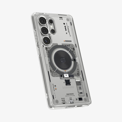 Θήκη MagSafe για Samsung Galaxy S25 Ultra S938, Spigen, Ultra Hybrid Neo One, Διάφανη