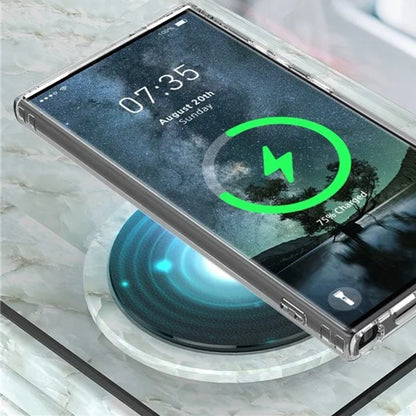 Θήκη MagSafe για Samsung Galaxy S25 Ultra S938, Techsuit, Pro, Διαφανής