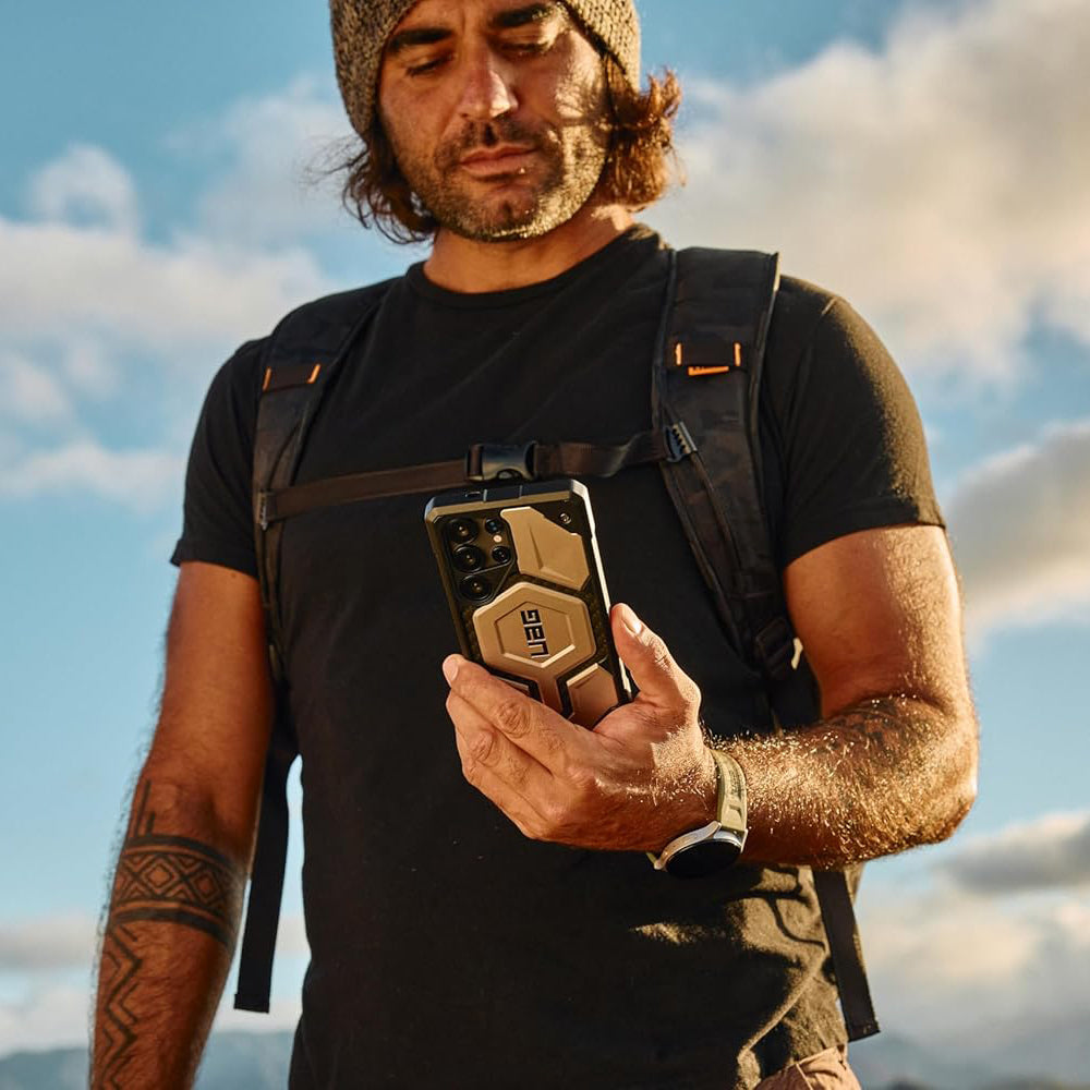 Θήκη MagSafe για Samsung Galaxy S25 Ultra S938, Urban Armor Gear, Monarch Pro Kevlar, Μαύρη