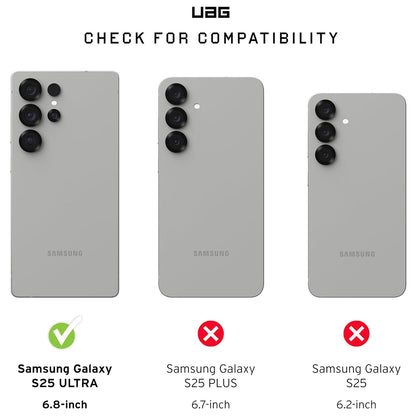 Θήκη MagSafe για Samsung Galaxy S25 Ultra S938, Urban Armor Gear, Monarch Pro Kevlar, Μαύρη