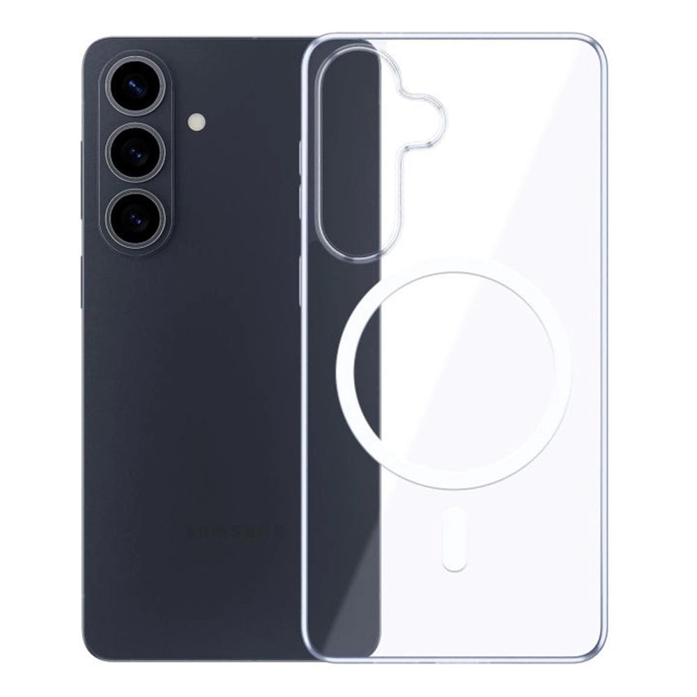 Θήκη MagSafe για Samsung Galaxy S26 S942, 3MK, Clear MagCase, Διαφανής