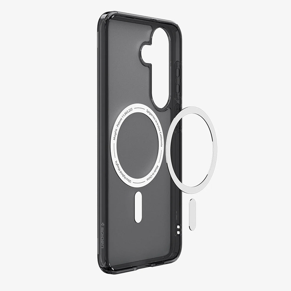Θήκη MagSafe για Samsung Galaxy S26 FE S741, Spigen, Ultra Hybrid, Μαύρο Ματ ACS11637
