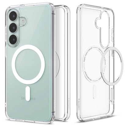 Θήκη MagSafe για Samsung Galaxy S26 FE S741, Spigen, Ultra Hybrid, Διαφανής Λευκή ACS11636