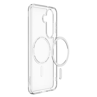 Θήκη MagSafe για Samsung Galaxy S26 FE S741, Spigen, Ultra Hybrid, Διαφανής Λευκή ACS11636