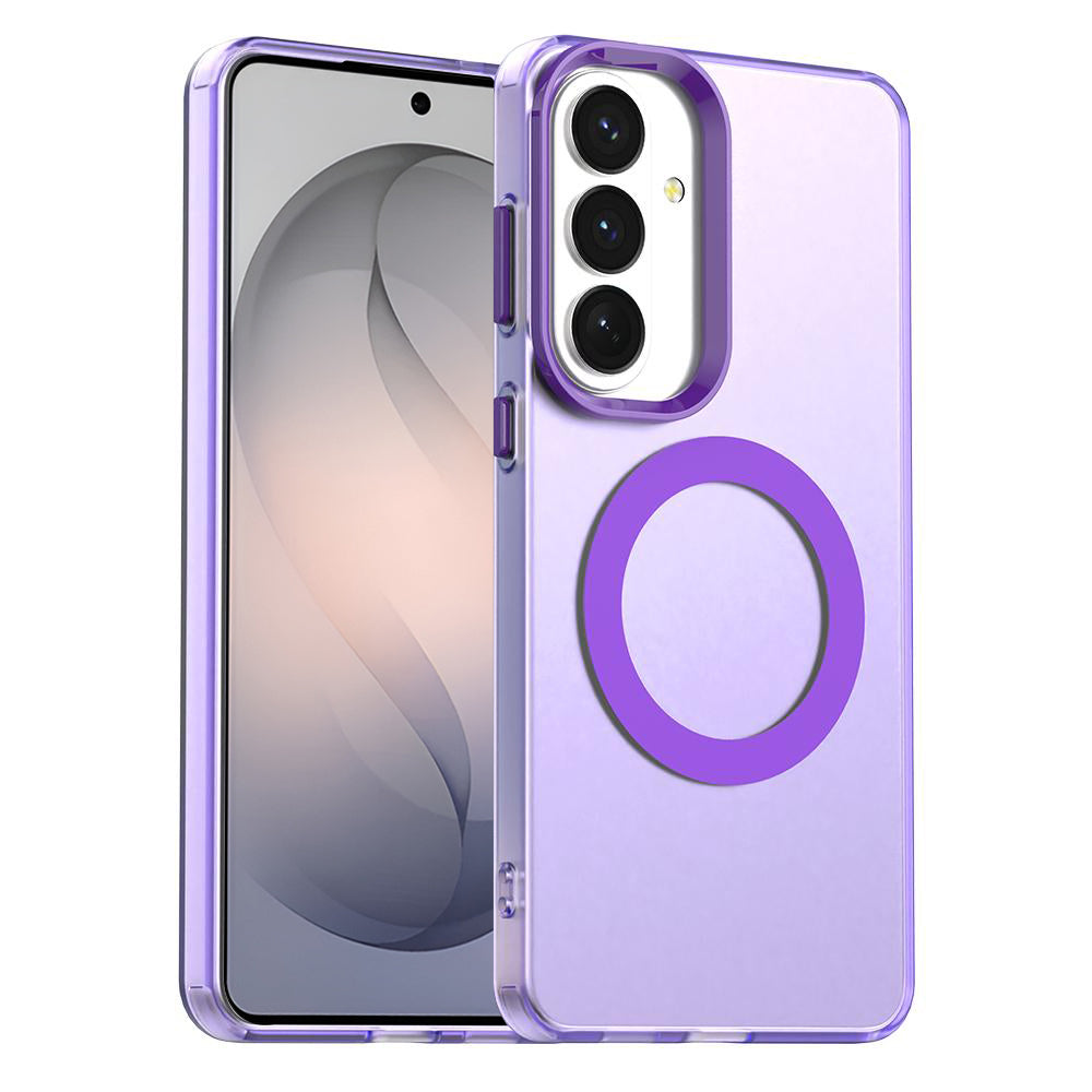 Θήκη MagSafe για Samsung Galaxy S26 FE S741, Techsuit, CandyCase, Μωβ