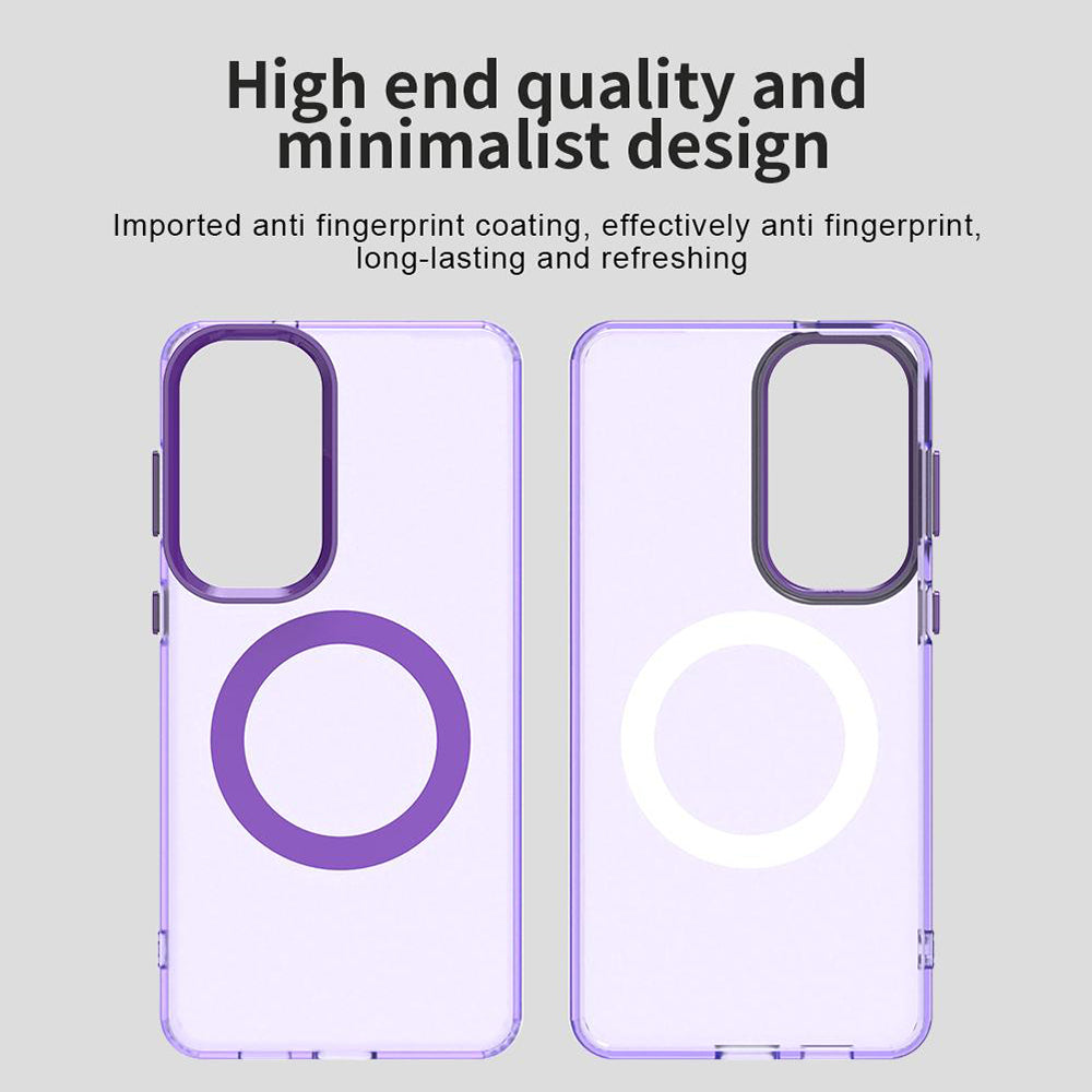 Θήκη MagSafe για Samsung Galaxy S26 FE S741, Techsuit, CandyCase, Μωβ