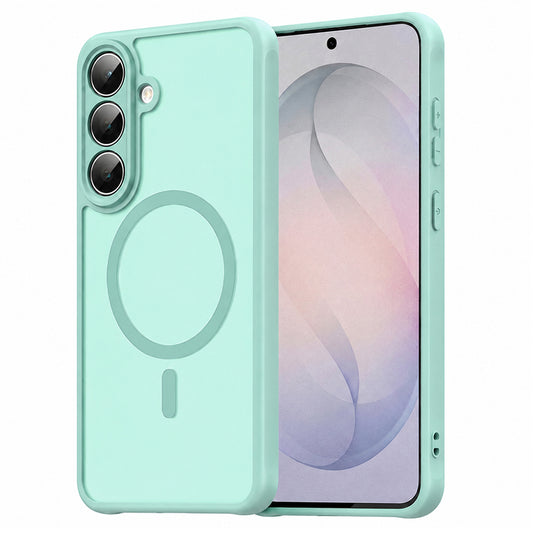 Θήκη MagSafe για Samsung Galaxy S26 FE S741, Techsuit, HaloFrost II, Ανοιχτό Πράσινο