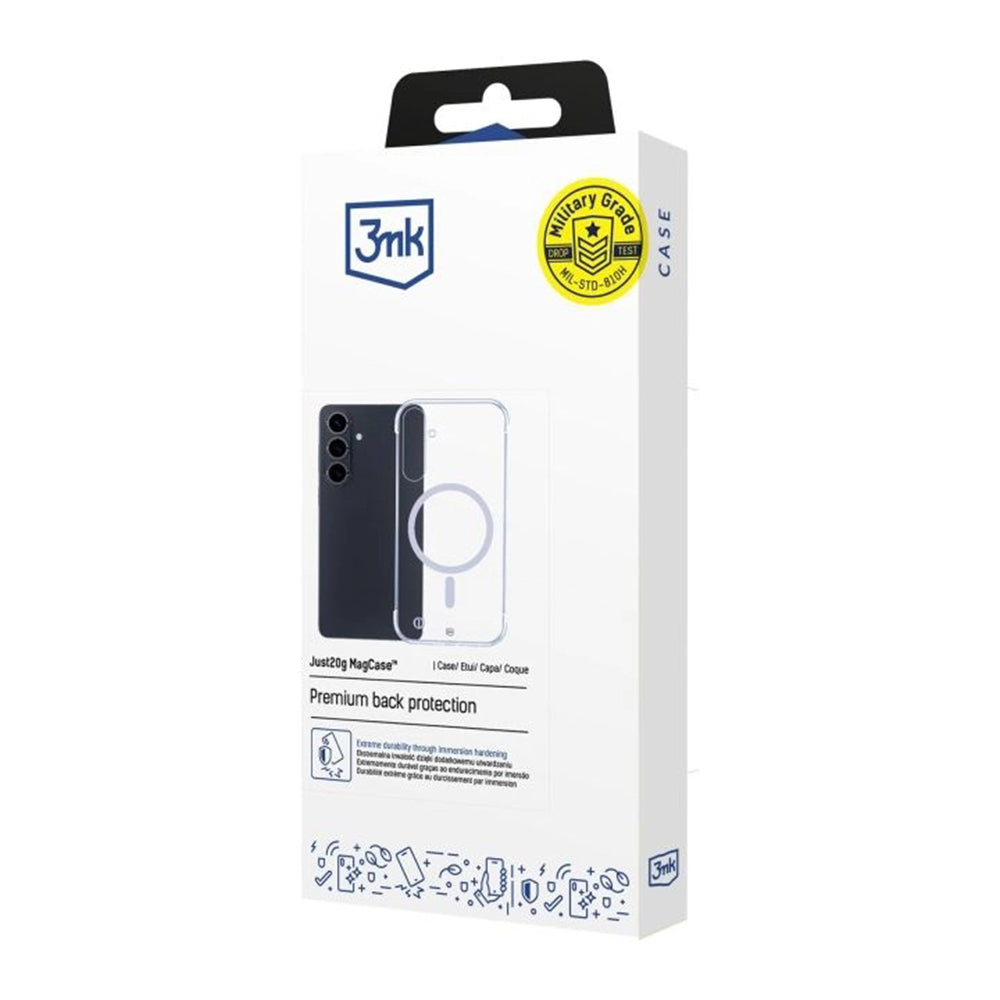 Θήκη MagSafe για Samsung Galaxy S26 Plus, 3MK, Just20g, Διάφανη