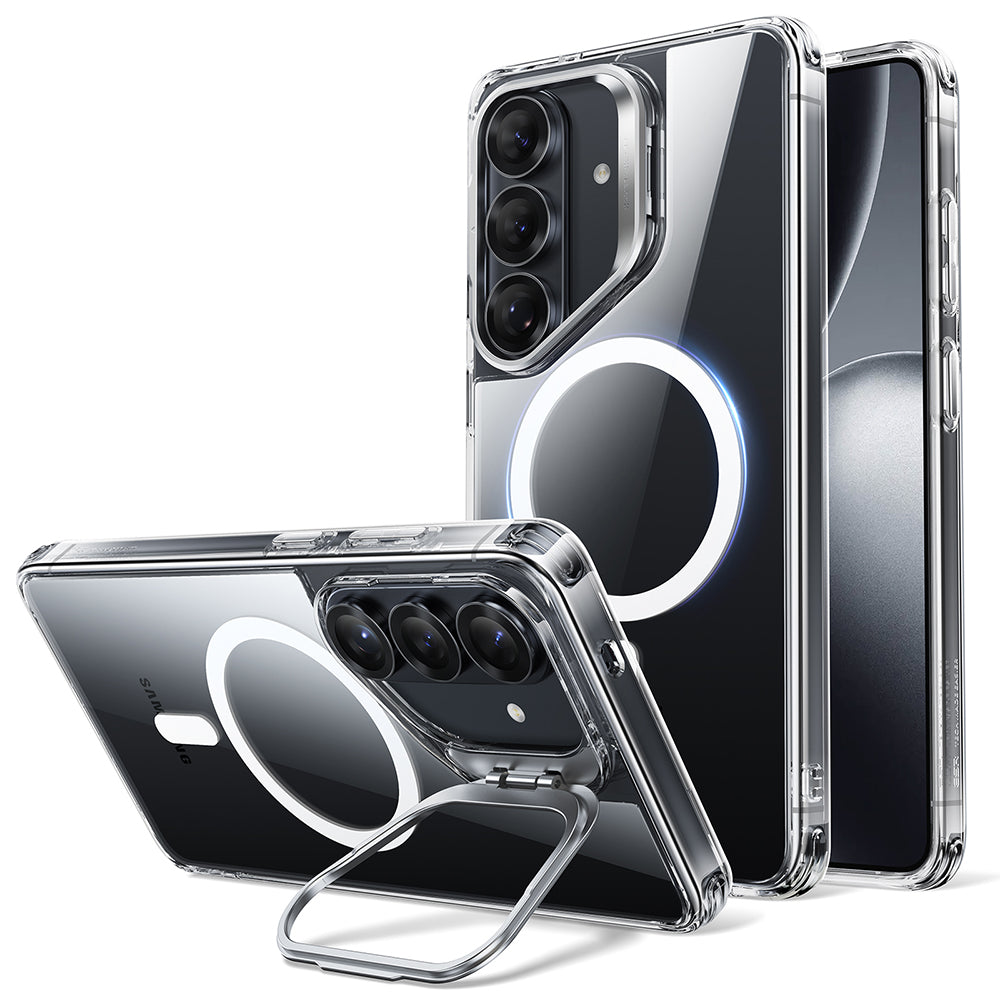 Θήκη MagSafe για Samsung Galaxy S26 Plus, ESR, Classic Hybrid Kickstand, Διάφανη